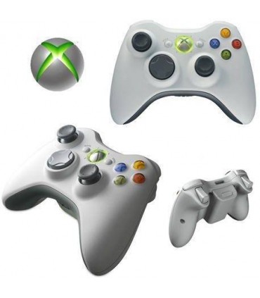 Pad Bezprzewodowy Xbox 360 Biały Oryginał