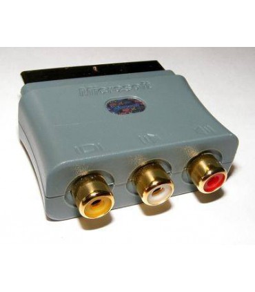 Adapter AV na SCART EURO oryginalny Microsoft