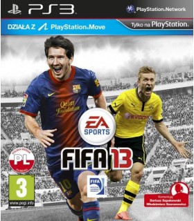 FIFA 13 gra po polsku PS3 PL 