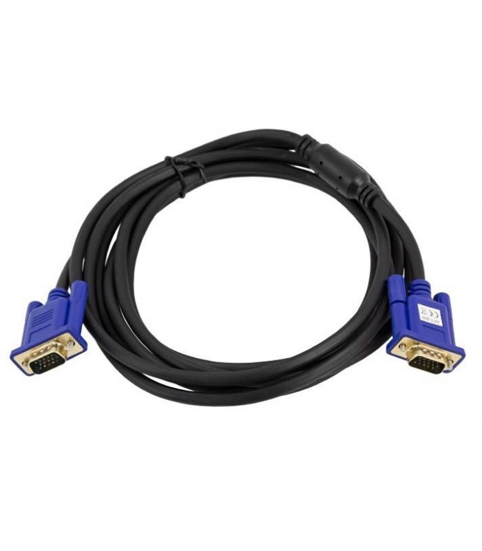 Kabel VGA 3M Monitor PC D-SUB Full HD VGA SVGA 3m