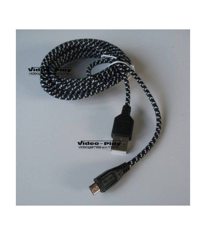 Kabel micro USB oplot ładowanie transfer 3m