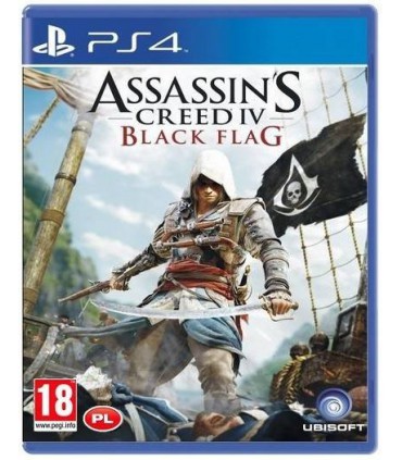 ASSASSINS CREED IV BLACK FLAG PL PS4 *U