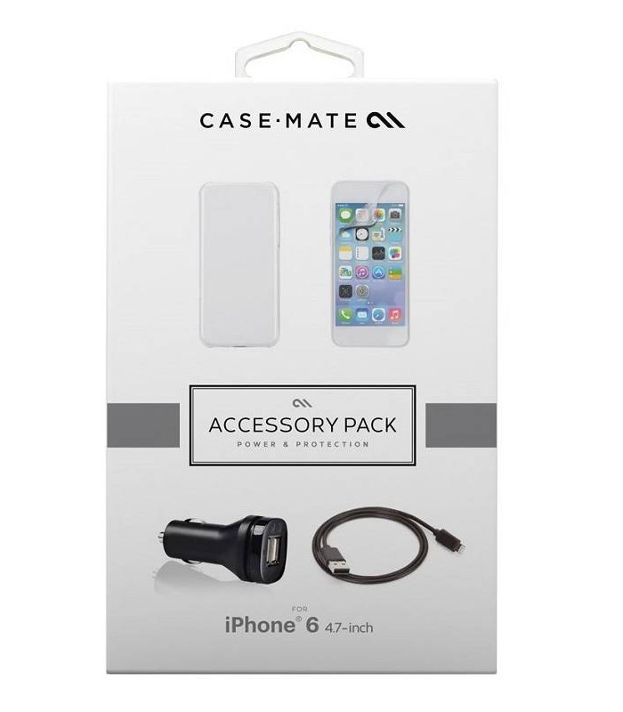 MARKOWY KOMPLETNY ZESTAW dla iPhone 6 6S CASE MATE