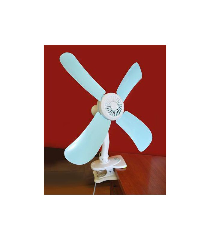 Wentylator łopatkowy z klips biurowy wiatrak 48cm