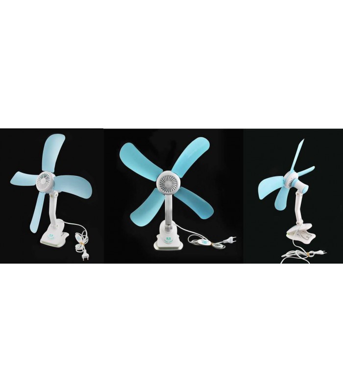 Wentylator łopatkowy z klips biurowy wiatrak 48cm