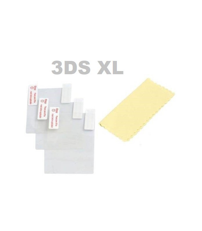Folia ochronna zestaw na 2 ekrany konsoli 3DS XL