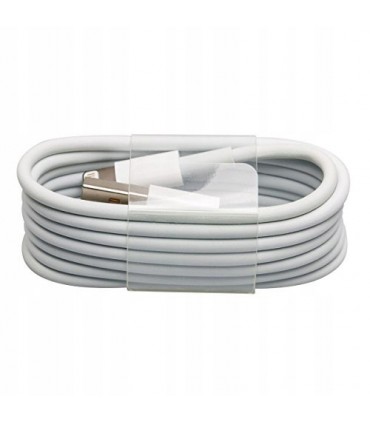 Kabel USB Lightning wszystkie iPhone iPad długi 2m Biały