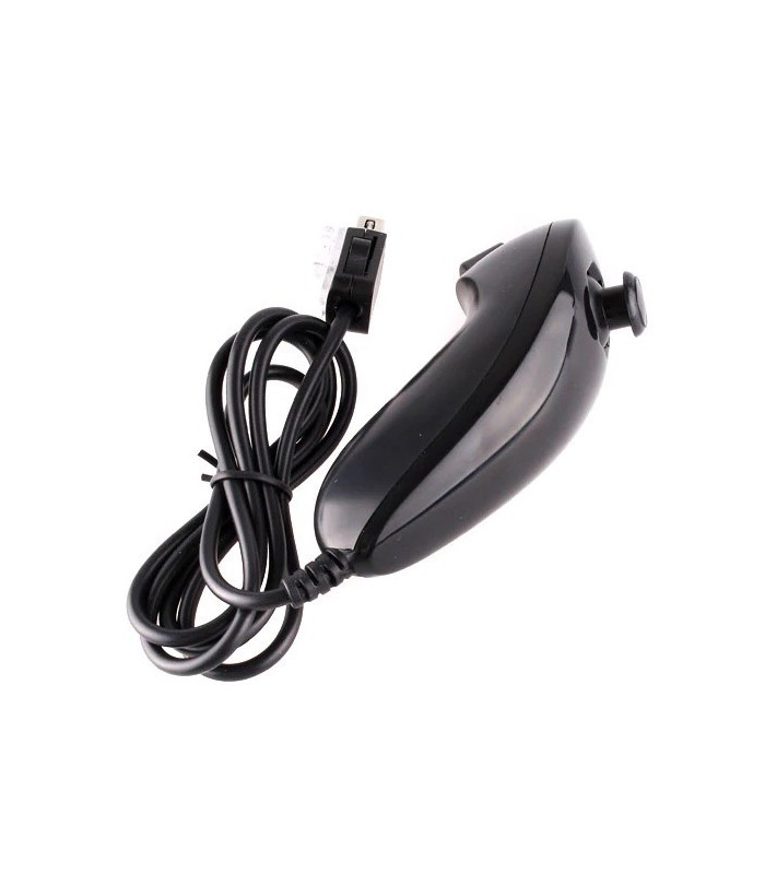 NUNCHUK Wii U Wii Oryginalny Nintendo czarny Kontroler Oryginał