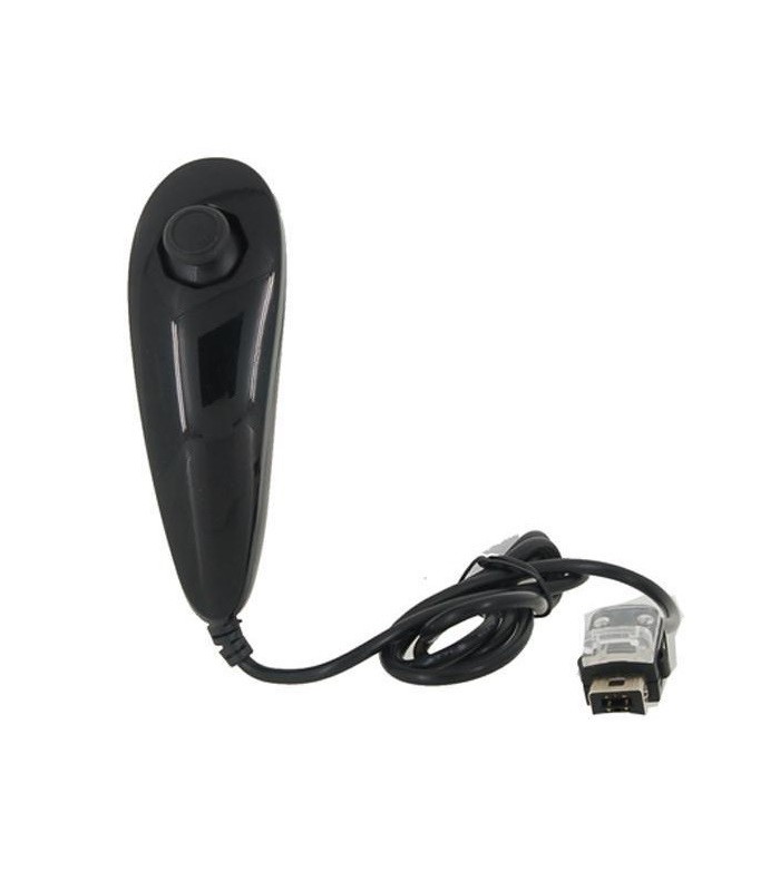 NUNCHUK Wii U Wii Oryginalny Nintendo czarny Kontroler Oryginał