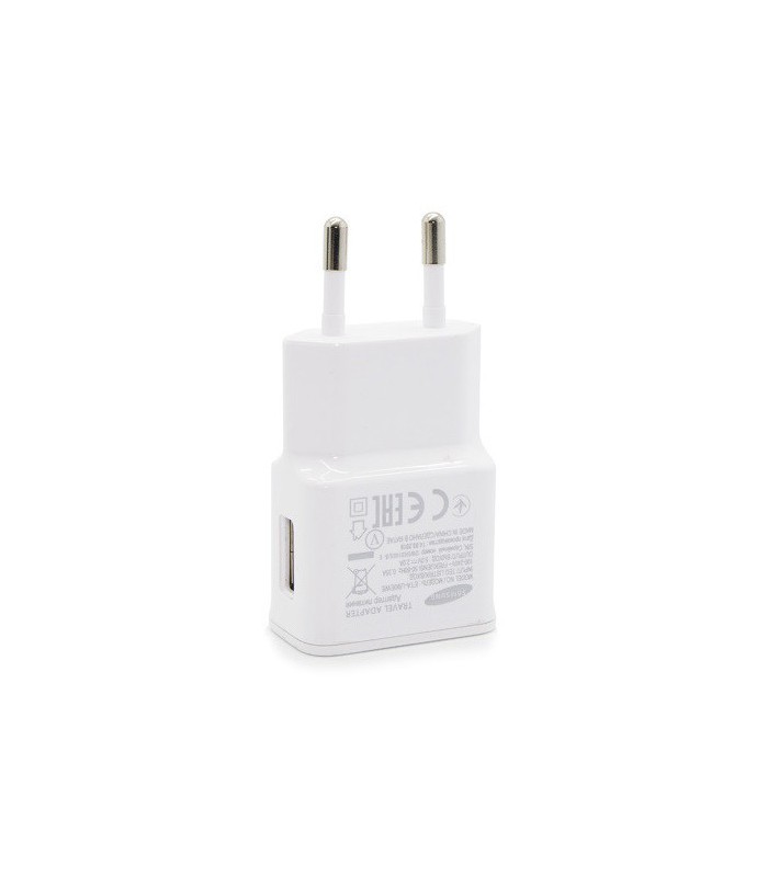 Ładowarka sieciowa Samsung ETA0U83EWE USB 1A Biała