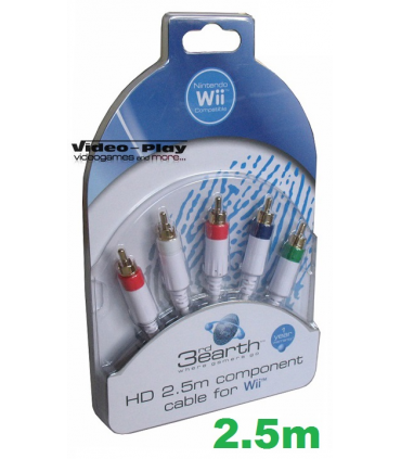Solidny kabel HD Component YUV do KONSOLI Wii 2,5m