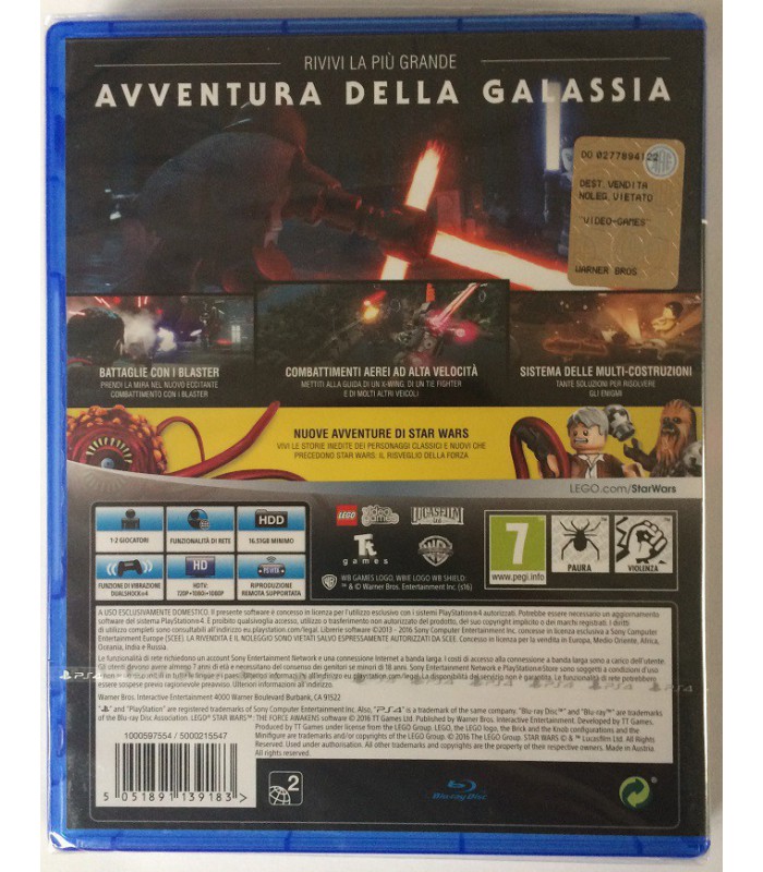 Lego STAR WARS Przebudzenie Mocy PL DUBBING PS4 WO