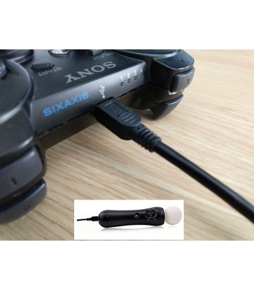 Kabel Mini USB 3m miniUSB Pad PS3 Nawigacja Aparat 3m