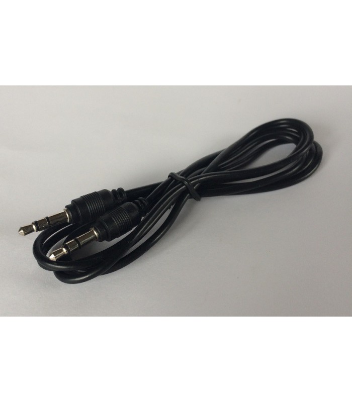 Kabel mini jack 3,5mm audio stereo 1m czarny
