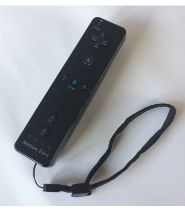 Kontroler Motion 2in1 Remote Motion Plus do Wii U CZARNY 