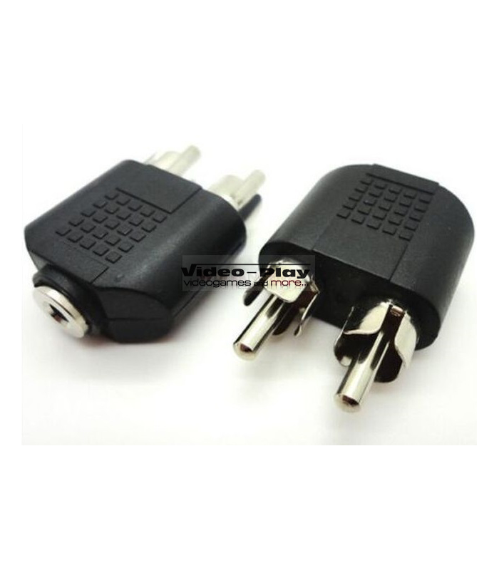 3FM Adapter jack 3.5 - 2x RCA CHINCH F/M