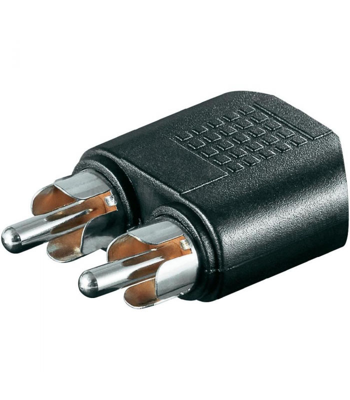 3FM Adapter jack 3.5 - 2x RCA CHINCH F/M