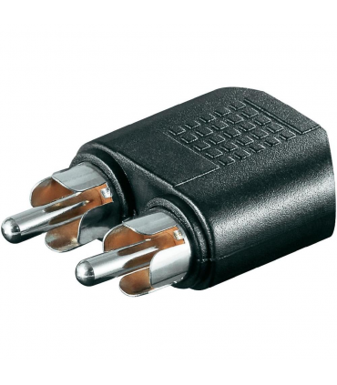 3FM Adapter jack 3.5 - 2x RCA CHINCH F/M