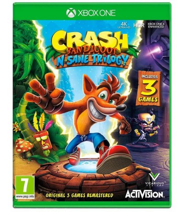 Crash Bandicoot N. Sane Trilogy gra Xbox One