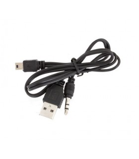 AD2J Kabel przejściówka AUX mini USB jack 3.5mm