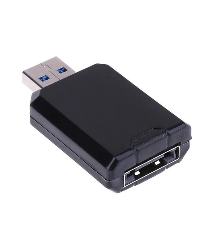 Adapter USB 3.0 wtyk do portu eSATA 6 Gbps 