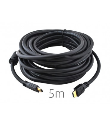 Kabel HDMI HDMI v1.4 1080p 4K Gold 5m FILTR