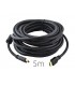 Kabel HDMI HDMI v1.4 1080p 4K Gold 5m FILTR