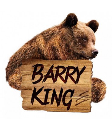 Miska metalowa na gumie psa kota 0.45L Barry King