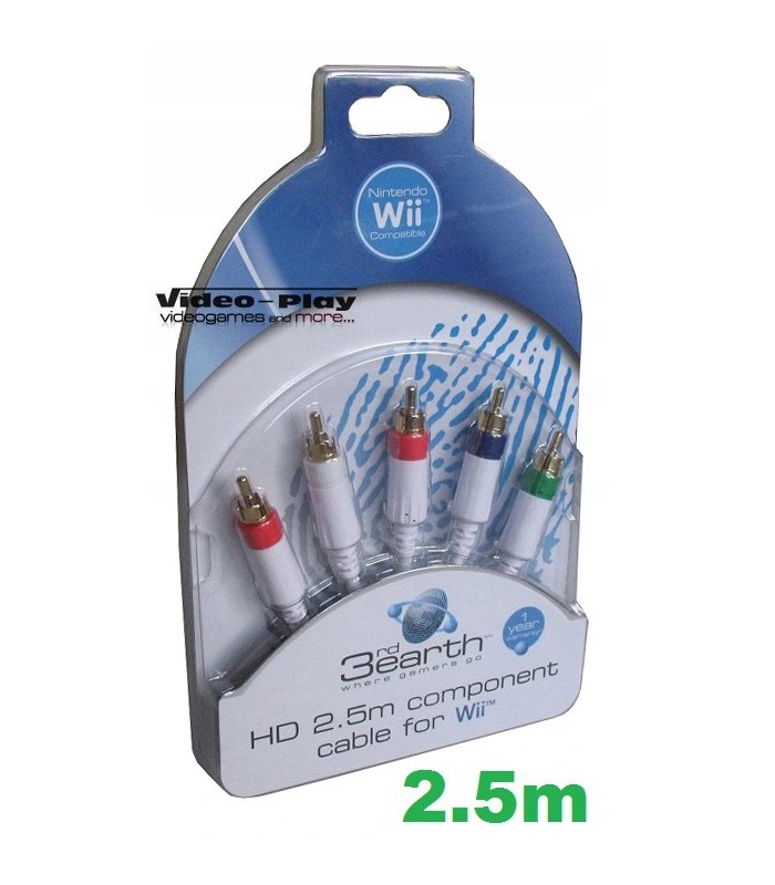 Solidny kabel HD Component YUV do KONSOLI Wii 2,5m