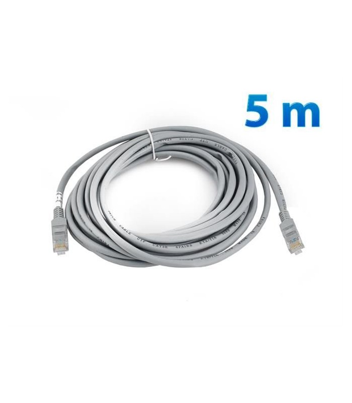 Kabel Sieciowy Lan ethernet skrętka RJ45 UTP 5m Cat5E