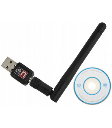 Karta sieciowa WiFi adapter USB 300 Mbps Antena