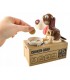 Skarbonka piesek interaktywna pies zjada pieniądze