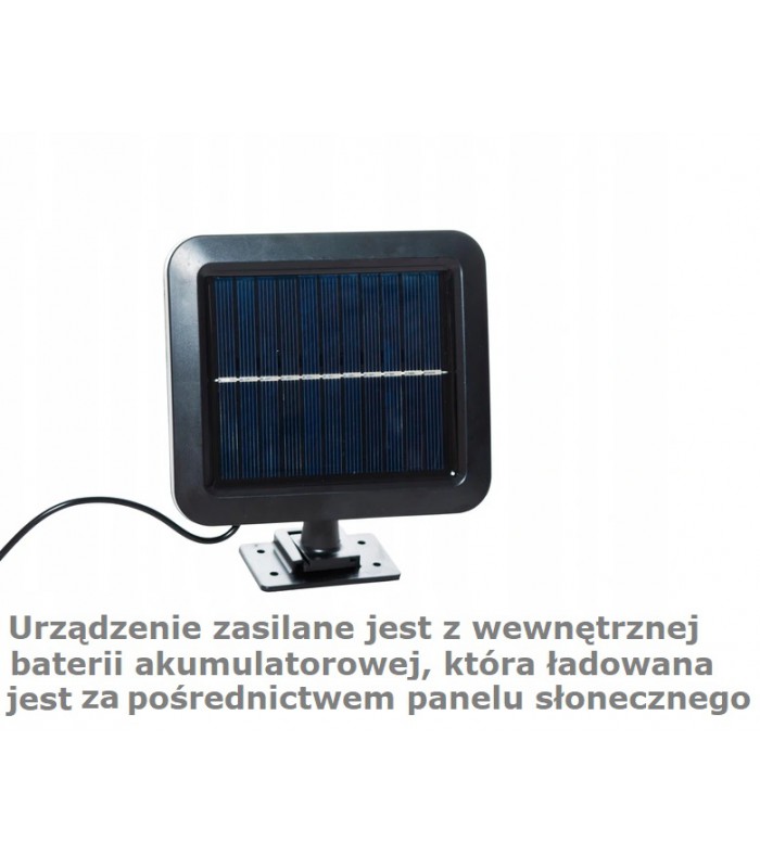 Lampa solarna 100 LED czujnik ruchu zmierzchu