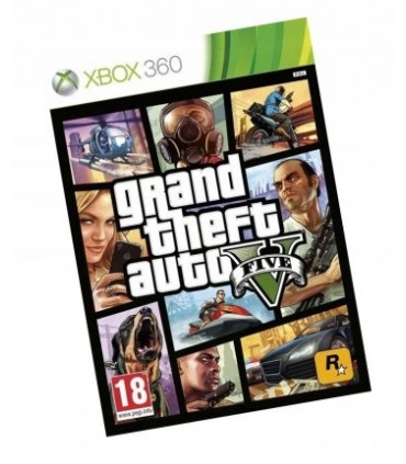 GTA 5 V Grand Theft Auto gra XBOX 360 PL