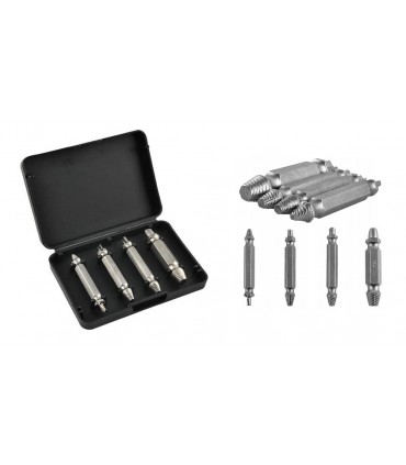 Zestaw Bitów wykrętaki do urwanych śrub 4szt.