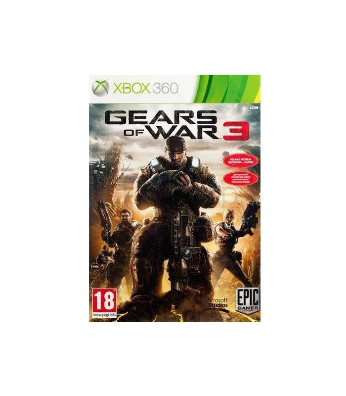 Gears of War 3 Xbox 360 PL