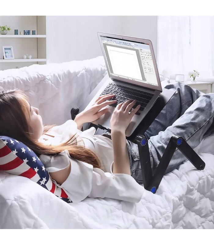 Regulowany składany STOLIK pod LAPTOPA chłodzenie 