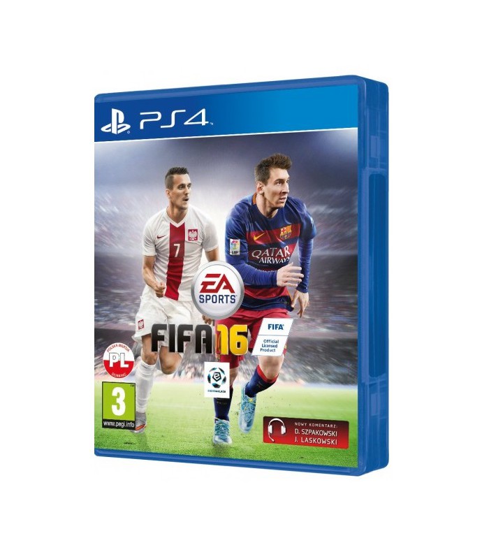 FIFA 16 PL Polska wersja PS4