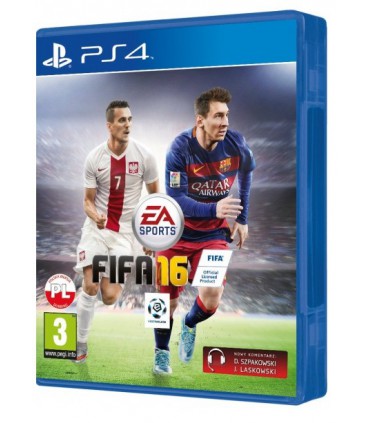 FIFA 16 PL Polska wersja PS4