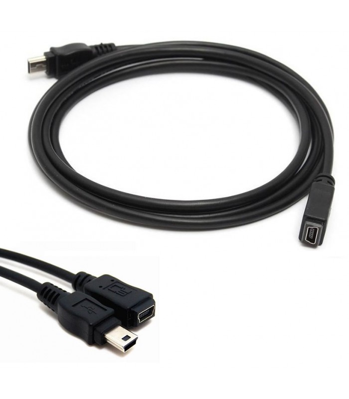 Kabel przedłużacz miniUSB na mini USB 0,5m