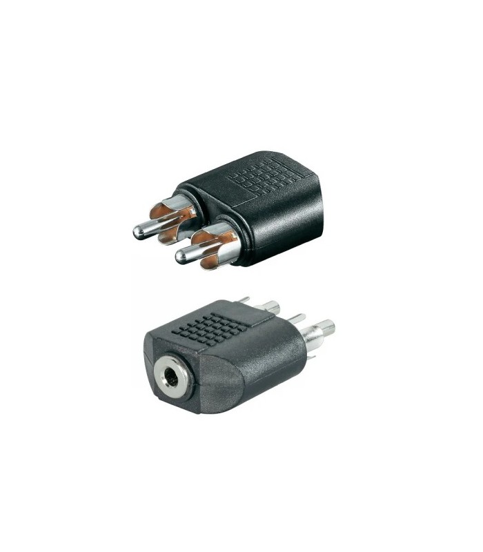 3FM Adapter jack 3.5 - 2x RCA CHINCH F/M