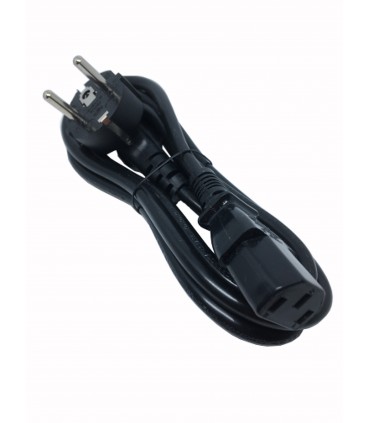 Kabel zasilający ATX 3 Pin PC Konsola TV UPS 1,5m * Solidny przewód