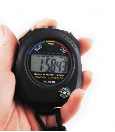 Stoper cyfrowy z kompasem wielofunkcyjny Timer