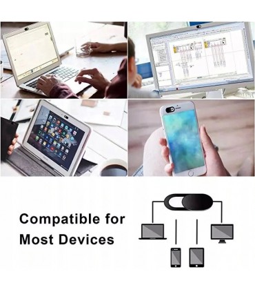 Zaślepka kamery kamerki laptop telefon 3 szt.