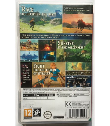 The Legend of Zelda Breath of the Wild Switch