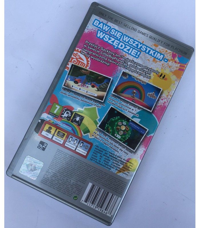 Little Big Planet PL po polsku gra PSP