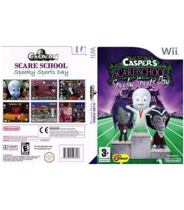 Caspers Scare School Spooky Sports Day Wii