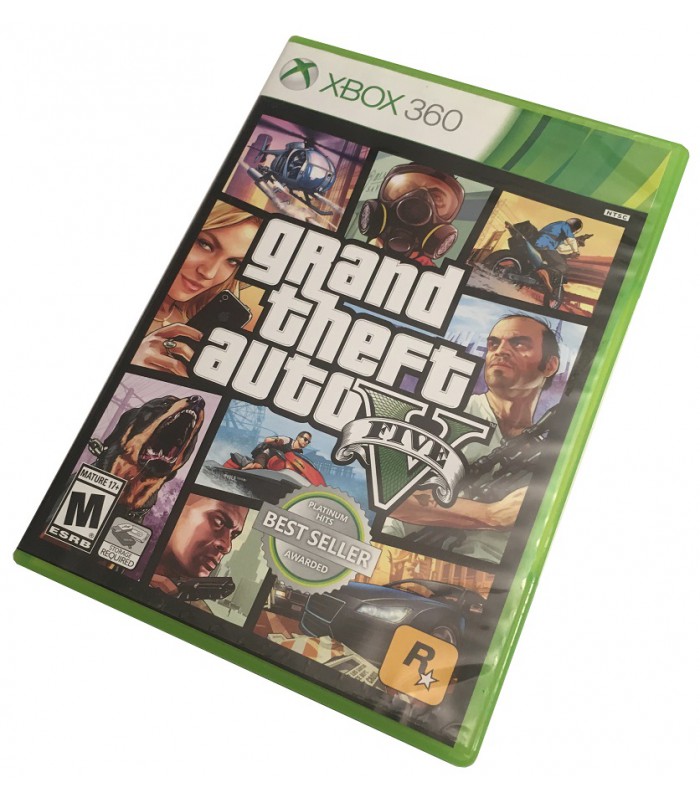 GTA 5 V Grand Theft Auto gra XBOX 360 PL