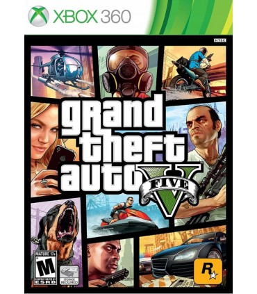 GTA 5 V Grand Theft Auto gra XBOX 360 PL