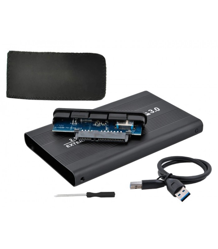 Obudowa Dysku HDD 2,5 USB 3.0 SATA czarna 